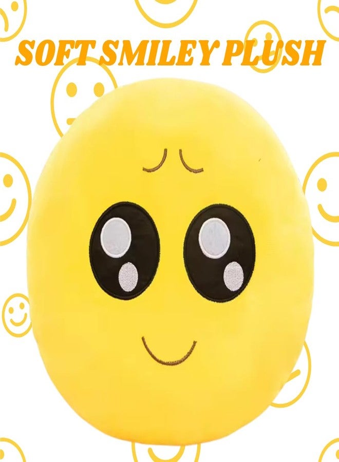 TechMax Solution لعبة وسادة قطيفة لطيفة من TechMax Solution، بتصميم وجه مبتسم. - Image 2